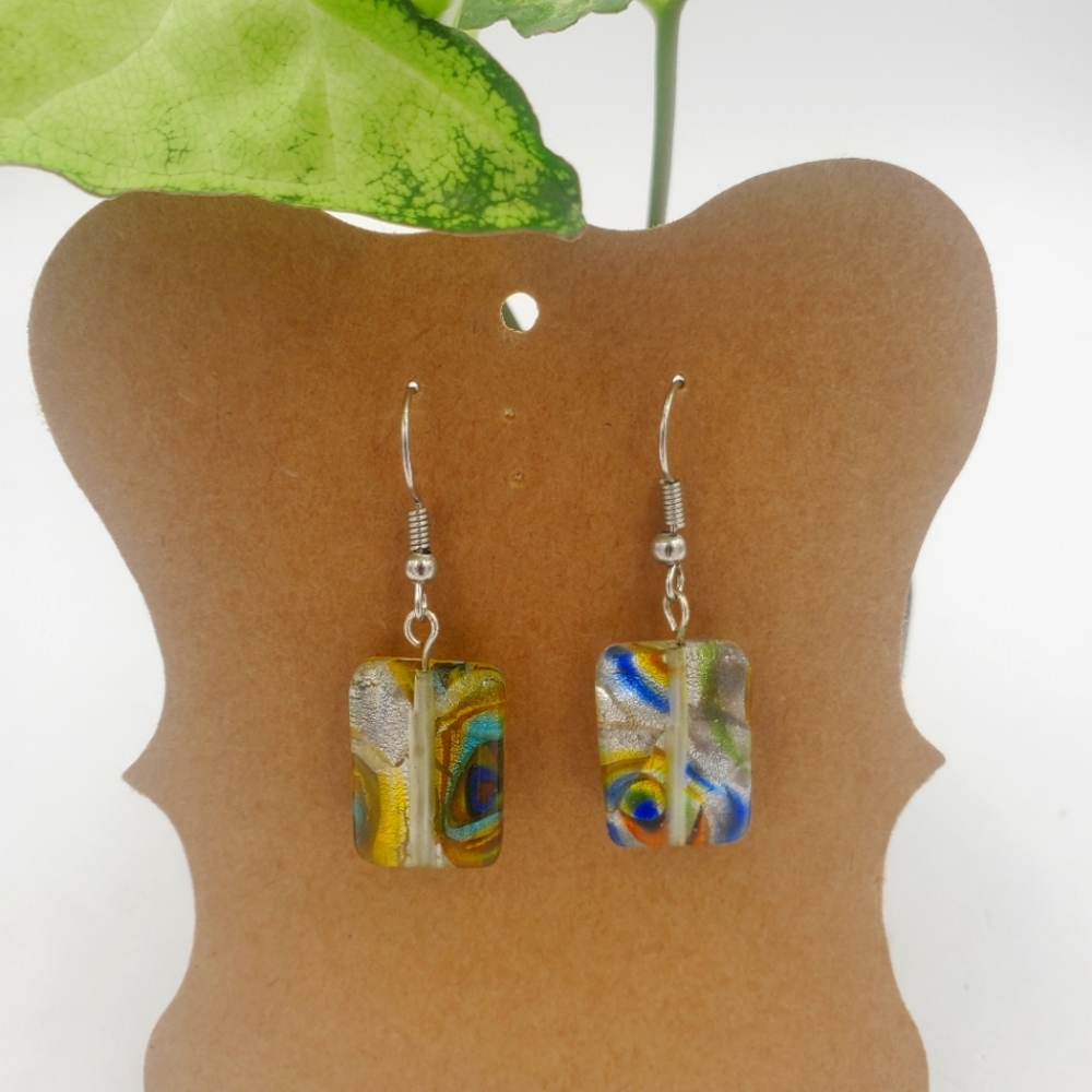 Diacrylic glass EARRINGS